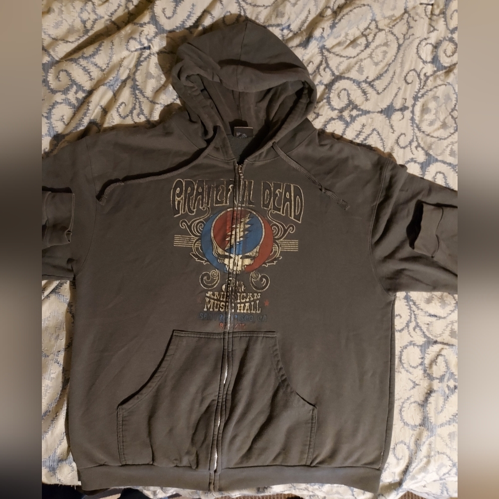 Grateful Dead Vintage Full Zip Hoodie [XXL]